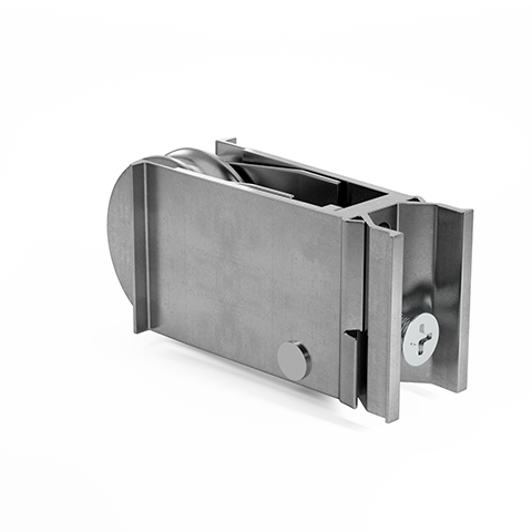 Patio Door Roller Assembly 1-1/4 Steel Wheel DR-109 / 9-252