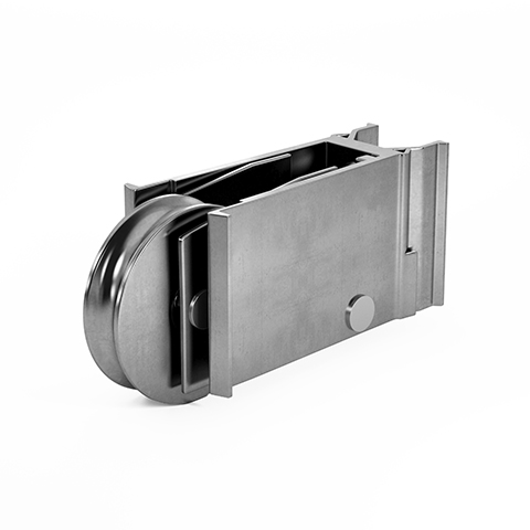 Patio Door Roller Assembly 1-1/4 Steel Wheel DR-109 / 9-252