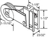 Patio Door Roller Assembly 1-11/16 Nylon Wheel. DR-110 / 9-254SS