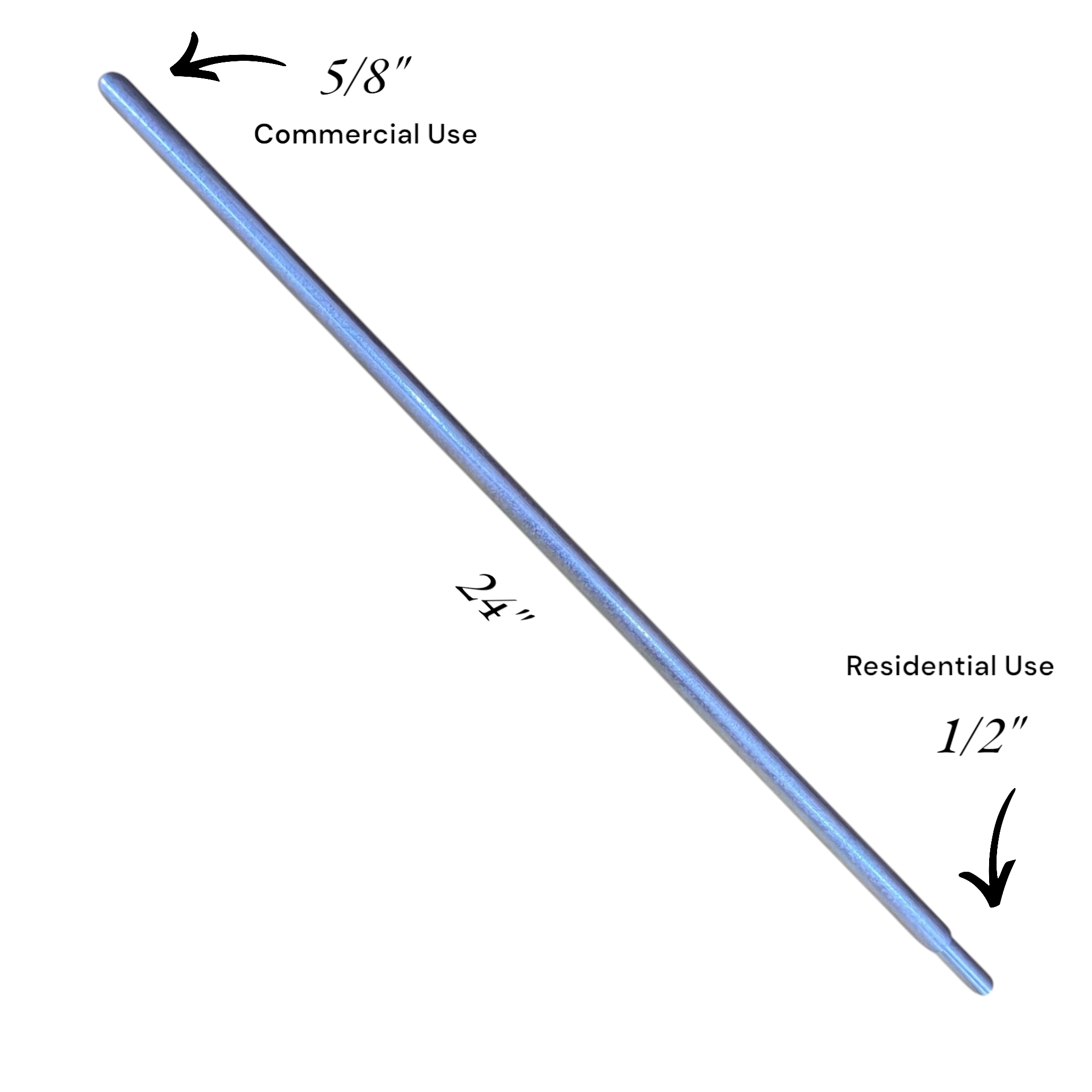 COMMERCIAL WINDING BARS 24