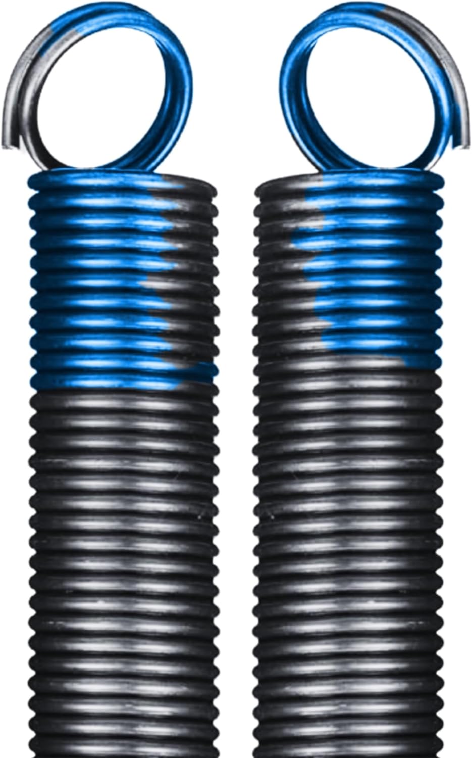 Heavy Duty Residential Garage Door Extension Springs 2-Pack 140lbs Blue