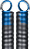 Heavy Duty Residential Garage Door Extension Springs 2-Pack 140lbs Blue