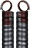 Heavy Duty Residential Garage Door Extension Springs 2-Pack 160lbs Brown